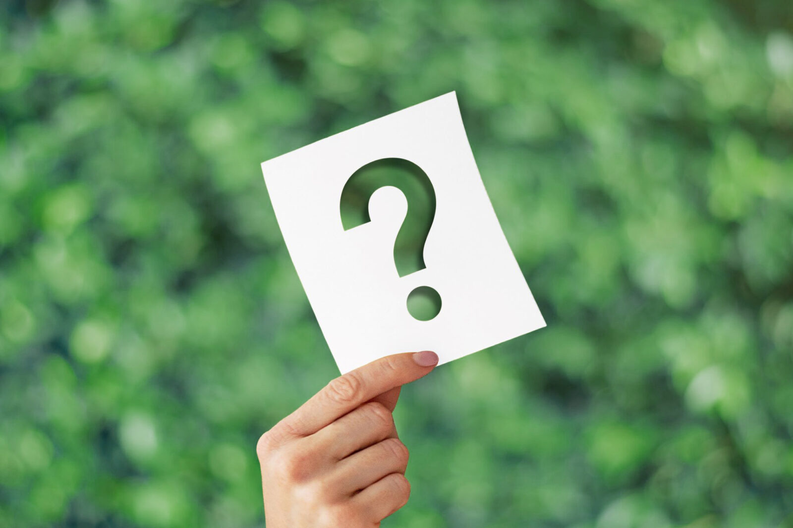 A question mark icon representing Frequently Asked Questions (FAQ)